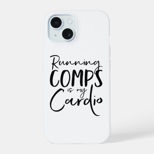 Exécuter Comps Est Mon coque Cardio Cellphone (Verso)