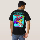 Exécuter. Écriture T-shirt (Dos entier)
