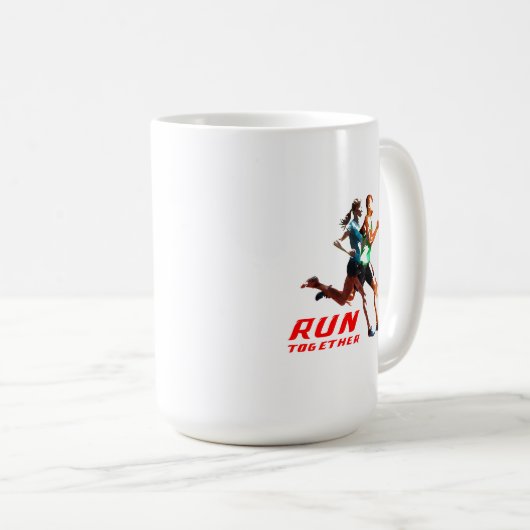 Exécuter ensemble | Mug classique #15 (Devant droit)