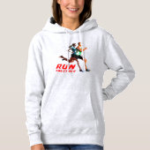 Exécuter ensemble | Sweat - shirt à capuche des fe (Devant)
