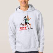 Exécuter ensemble | Sweat - shirt à capuche mascul (Devant)