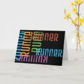 Exécuter la carte à thème Variety Runner (Fleur jaune)