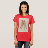 Exécuter le T-shirt Rudolph Run (Devant entier)
