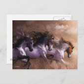 Exécuter sur la carte postale Liberté (Devant / Derrière)