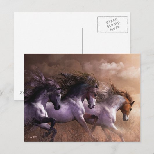 Exécuter sur la carte postale Liberté (Devant / Derrière)