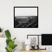 Executie van de Lincoln-condensatoren 1865 Poster (Thuiskantoor)