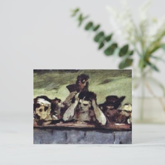 Executie van keizer Maximilian van Mexico, door Ma Briefkaart (Staand voorkant)