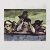 Executie van keizer Maximilian van Mexico, door Ma Briefkaart (Voorkant)