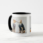 Executieve honden mok (Voorkant links)