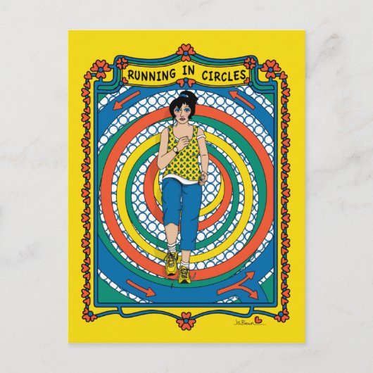 Exécution dans la carte postale Circles_B_ (Devant)