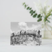 Exécution de carte postale rayée (Debout devant)