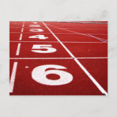 Exécution de la carte postale de piste (Devant)