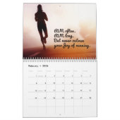 Exécution du calendrier mural pour les femmes (Feb 2026)