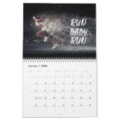 Exécution du calendrier mural pour les femmes (Jan 2026)