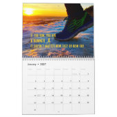 Exécution du calendrier mural pour les hommes (Jan 2027)