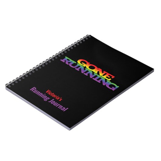 Exécution du journal avec le texte arc-en-ciel ter (Côté gauche)