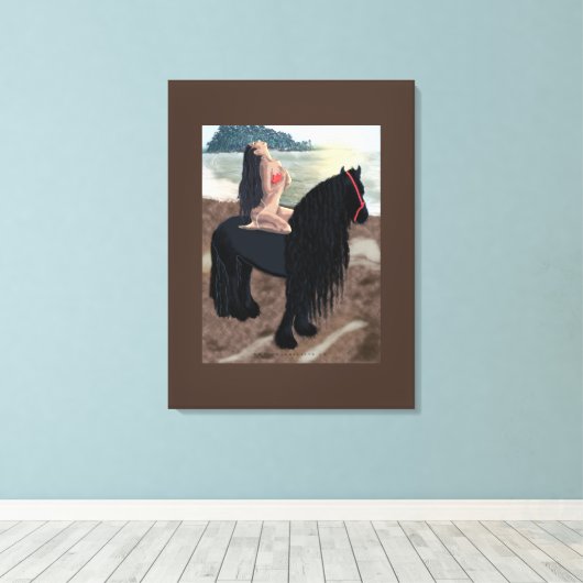 Exécution - Toile embouteillée (Insitu (Plancher de Bois))