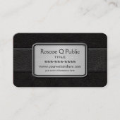 Executive Black Visitekaartje (Voorkant)