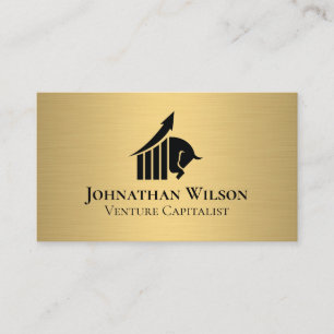 Executive Business Gold Metallic Visitekaartje
