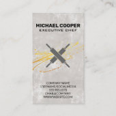 Executive Chef | Deegrollers Visitekaartje (Voorkant)