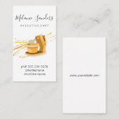 Executive Chef | Mengmachine Visitekaartje (Voorkant / Achterkant)