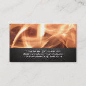 Executive Chef | Vuur Visitekaartje (Achterkant)