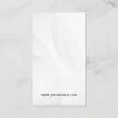 Executive Chef | Wok Pan en Egg Visitekaartje (Achterkant)