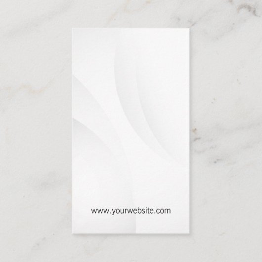 Executive Chef | Wok Pan en Egg Visitekaartje (Achterkant)