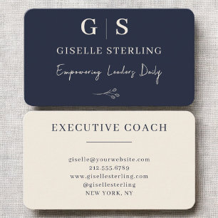 Executive Coach Visitekaartje