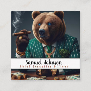 Executive Funny CEO Algemeen directeur Vierkante Visitekaartje