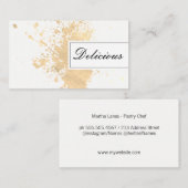 Executive Gold Expressive Visitekaartje (Voorkant / Achterkant)