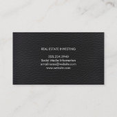 Executive Leather | Stadswoningen Visitekaartje (Achterkant)