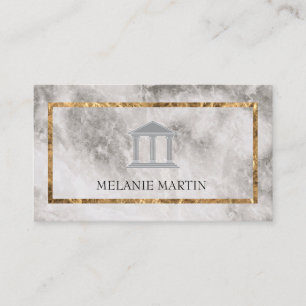 Executive Marmer Goud Folie Frame Visitekaartje