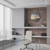 Executive Office Lighthouse Acrylic Wall Clock Grote Klok