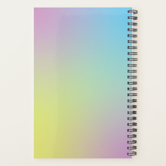  Executive Pastel Planner – Custom Name Cover (Dos)