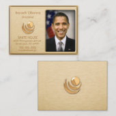 Executive VIP Gold Aangepaste profielkaarten Visitekaartje (Voorkant / Achterkant)