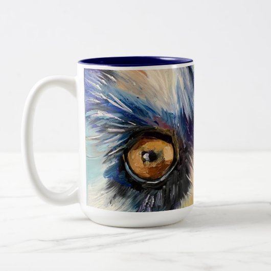 Exécutons ALASKA 2-Tone 15oz tasse de café (Gauche)