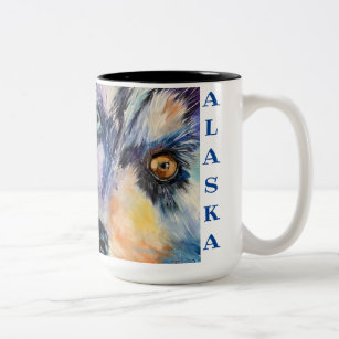 Exécutons ALASKA, tasse de café bicolore 15oz_2