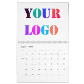 Exemple de calendrier commercial du logo de l'entr (Mar 2026)