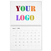 Exemple de calendrier commercial du logo de l'entr (Mar 2026)