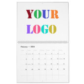 Exemple de calendrier commercial du logo de l'entr (Feb 2026)