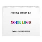 Exemple de calendrier promotionnel du logo d'entre (Protection)