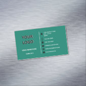 Exemple de carte de visite magnétique avec informa (In Situ)
