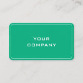 Exemple de carte de visite professionnelle avec co (Devant)