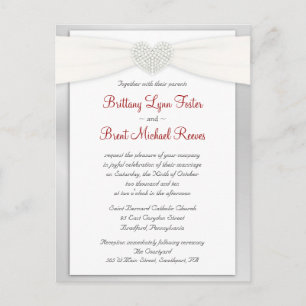 Exemple de carte postale faire-part de mariage