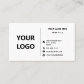 Exemple de Cartes de Visite Professionnelles avec (Devant)