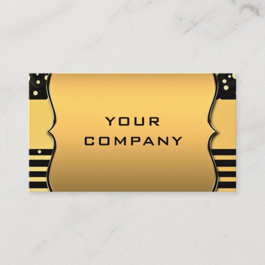 Exemple de Cartes de Visite Promotionnelles Noir e (Devant)