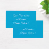 Exemple de Cartes de Visite Simples Vos Couleurs e (Bureau)