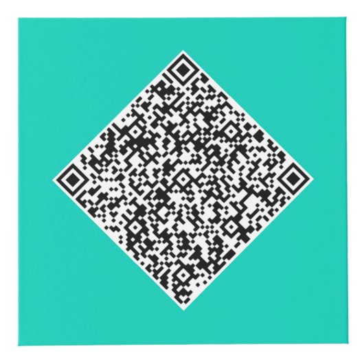 Exemple de cube promotionnel de code QR du logo d' (Droite)