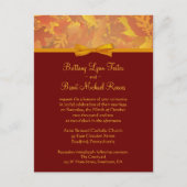 Exemple de Faire-part de mariage - Feuilles d'auto (Devant)